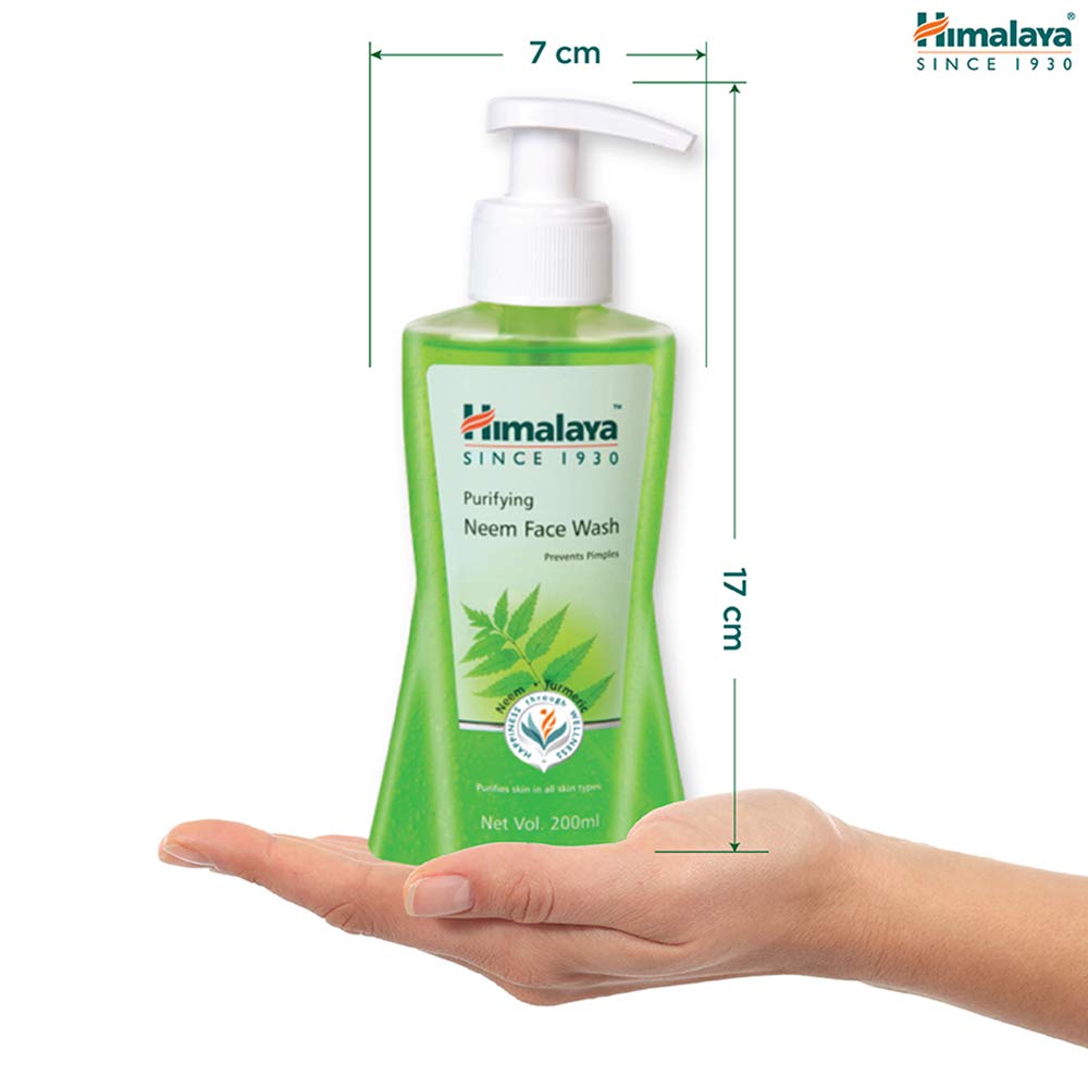 Himalaya Purifying Neem Face Wash 200ml (Pack of 2)
