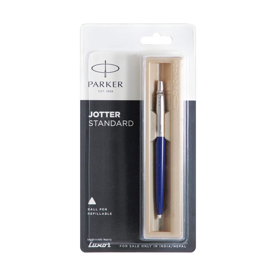 Parker Jotter Standard CT Ball Pen (Blue) (Pack of 3)