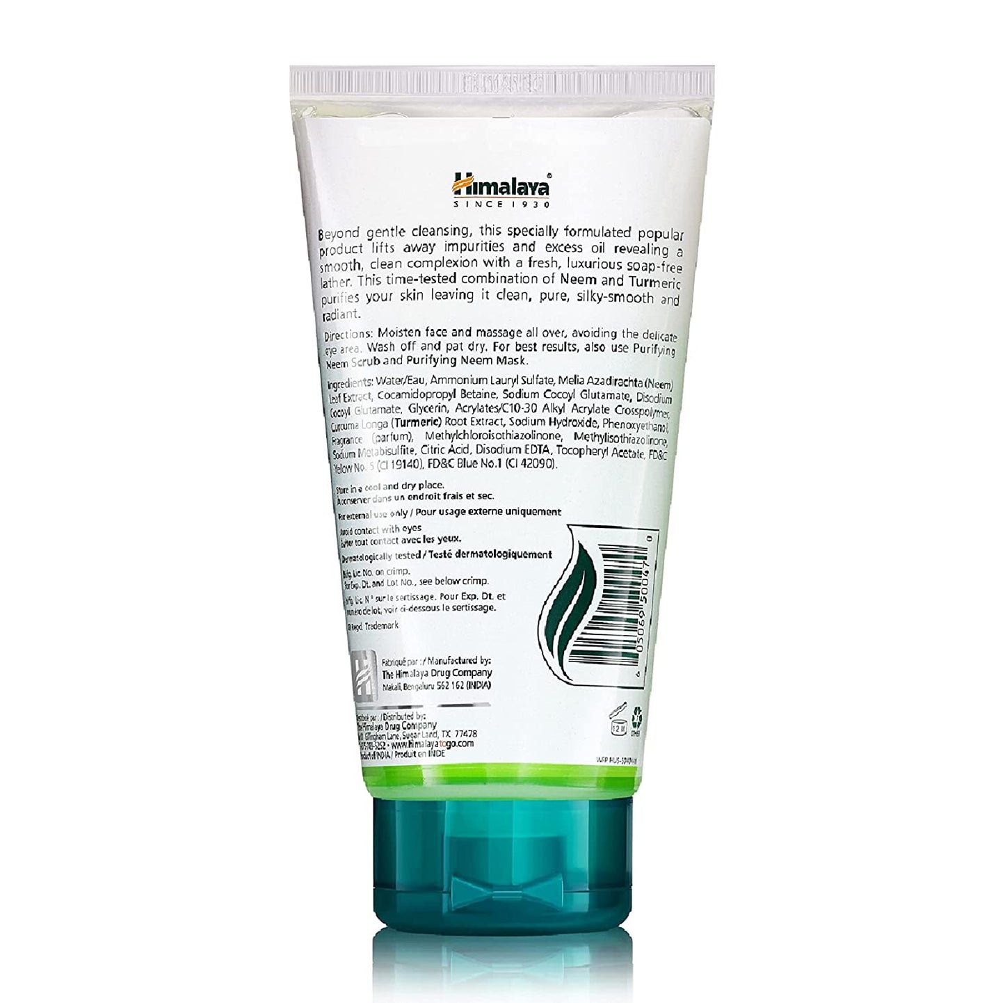 Himalaya Purifying Neem Face Wash 150ml (Pack of 2)