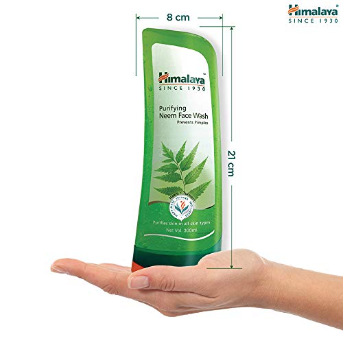 Himalaya Purifying Neem Face Wash 300ml (Pack of 2)