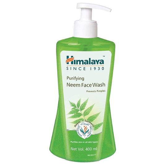 Himalaya Purifying Neem Face Wash 400ml (Pack of 2)