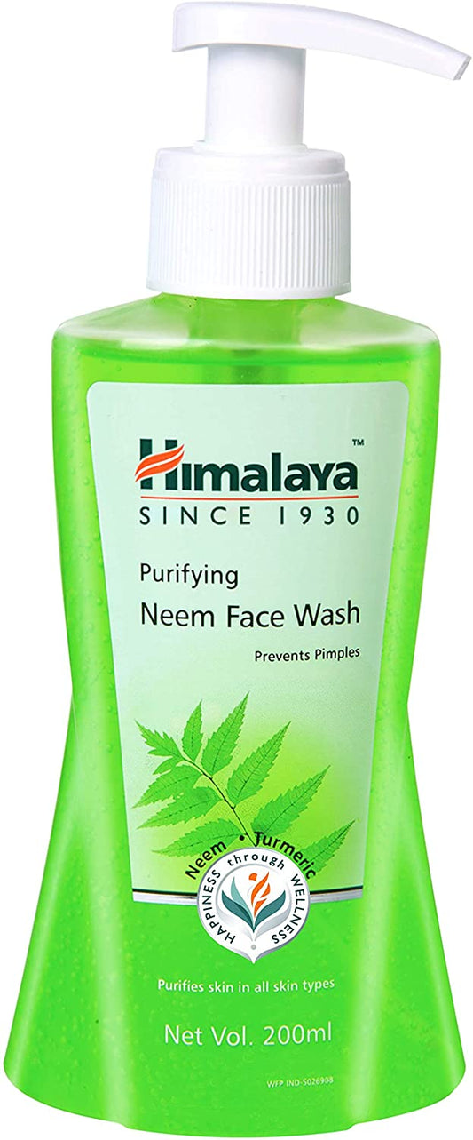 Himalaya Purifying Neem Face Wash 200ml (Pack of 2)