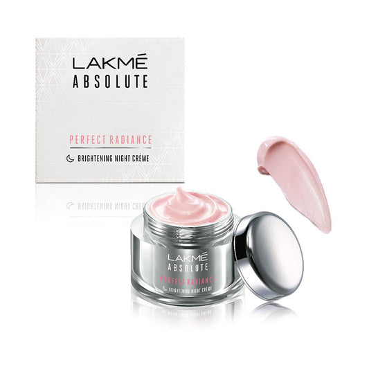 Lakme Absolute Perfect Radiance Brightening Night Cream 50g (Pack of 2)