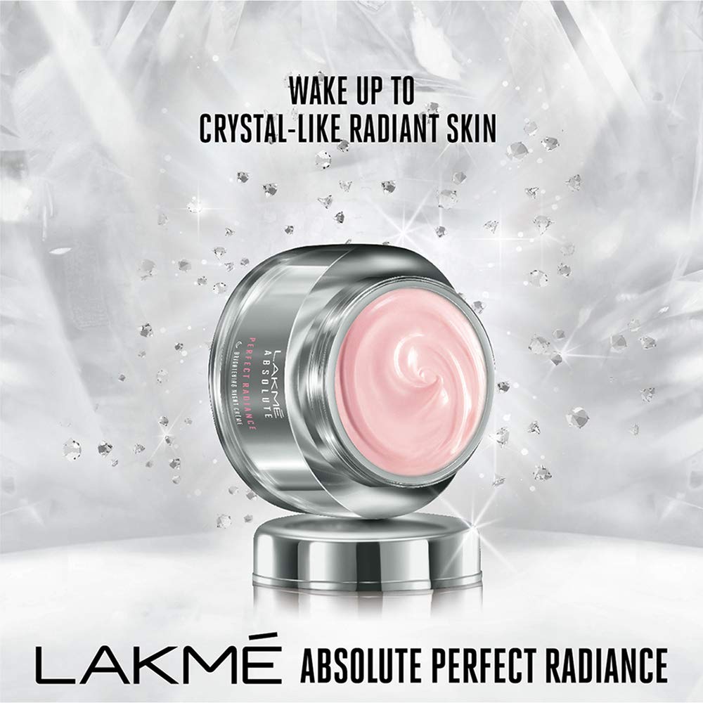 Lakme Absolute Perfect Radiance Brightening Night Cream 50g (Pack of 2)