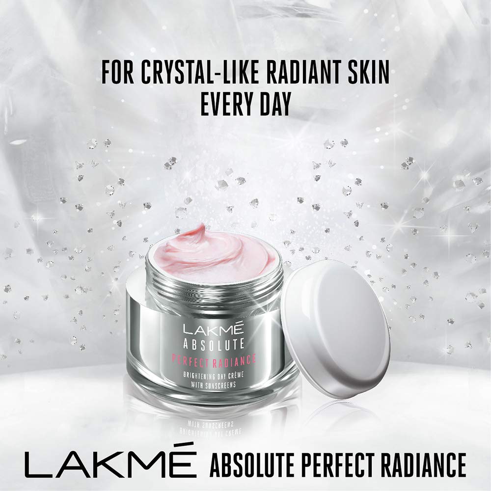 Lakme Absolute Perfect Radiance Brightening Day Cream SPF 30, 50g (Pack of 2)