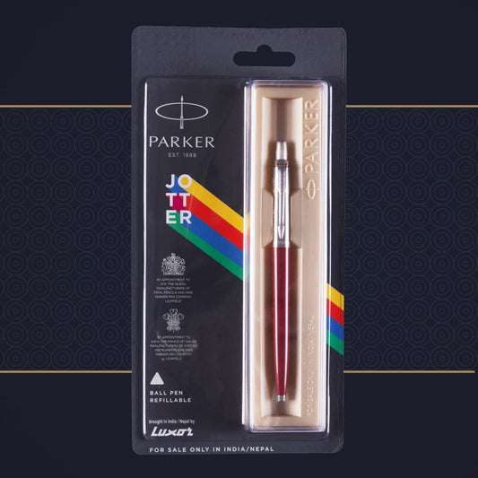 Parker Jotter Standard CT Ball Pen (Red) (Pack of 3)