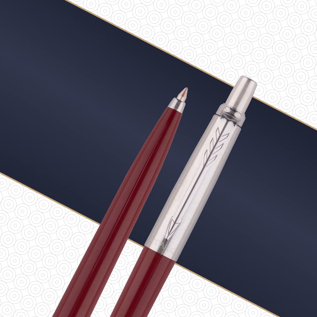 Parker Jotter Standard CT Ball Pen (Red) (Pack of 3)