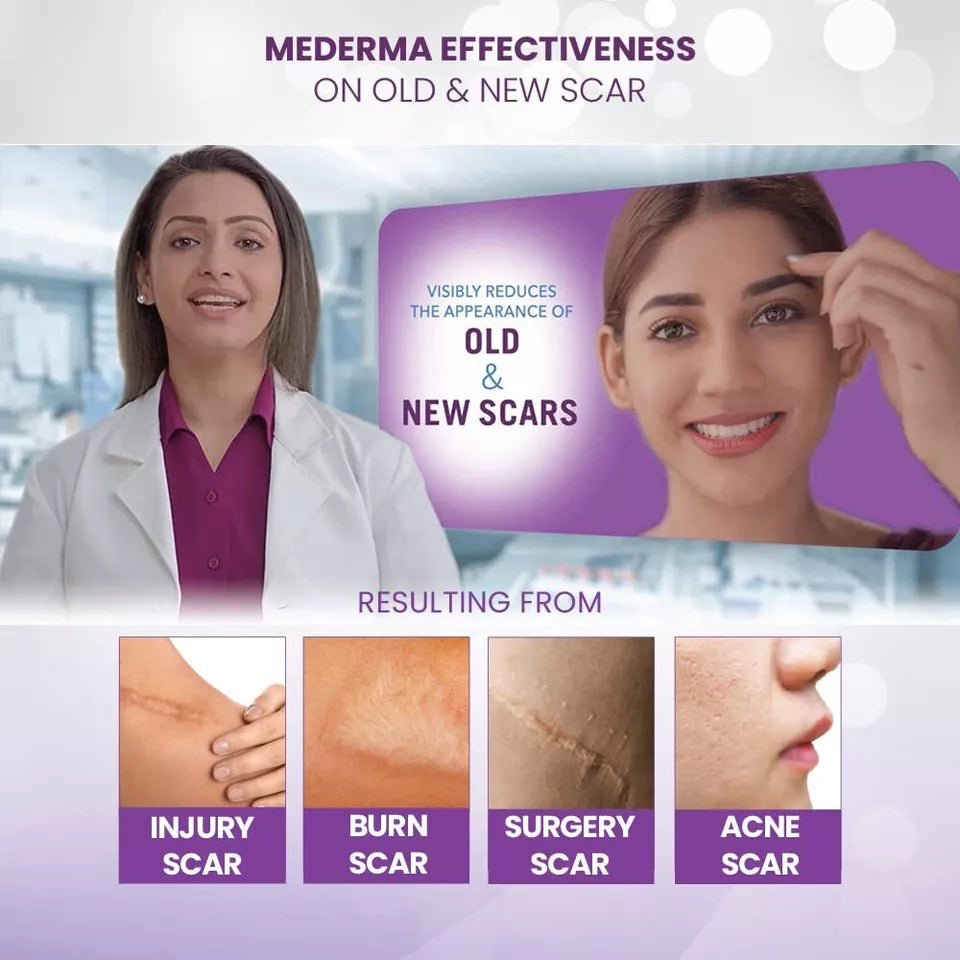 Mederma Advance Scar Gel 5gm (Pack of 4)