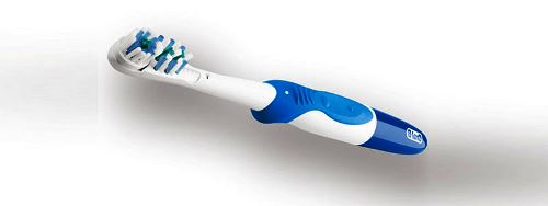 Oral B Cross Action battery Powered Anti Bacterial Electric Toothbrush