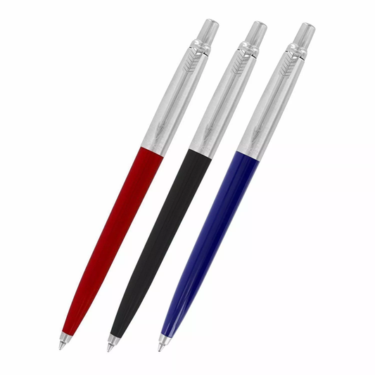 Parker Jotter Standard Set of 3 Pens Ball 1 Black 1 Red 1 Blue